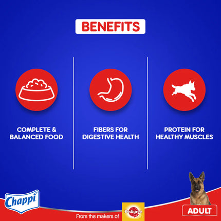 Chappi Adult Dry Dog Food - Chicken and Rice