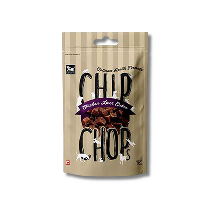 Chip Chops Dog Treats - Banana Chip Twined with Chicken - 70 g