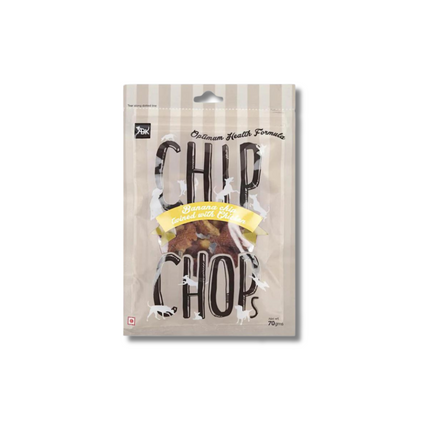 Chip Chops Dog Treats - Banana Chip Twined with Chicken - 70 g