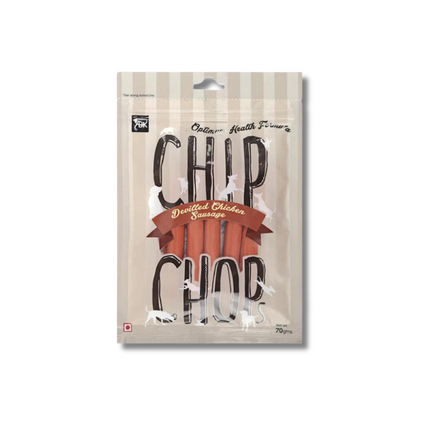 Chip Chops Dog Treats - Devilled Chicken Sausage - 70 g