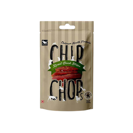 Chip Chops Dog Treats - Roast Duck Strips - 250g