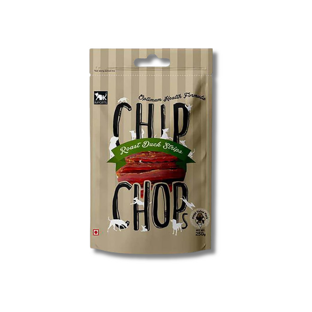 Chip Chops Dog Treats - Roast Duck Strips - 250g