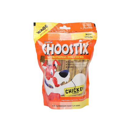 Choostix Chicken Sticks Dog Treats 450g