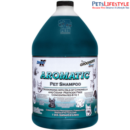 Double K  Aromatic Deodrazing Shampoo – 3.8 L | 6:1 Concentrate for Dogs & Cats