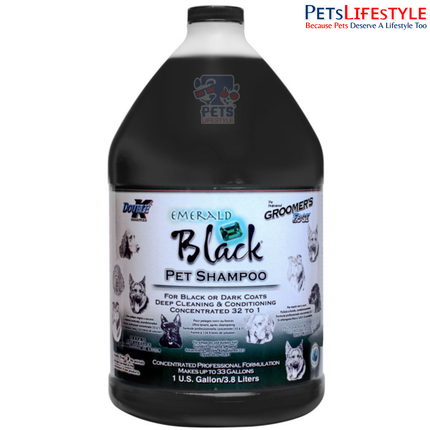 Double K  Emerald Black Deep Cleaning Shampoo – Professional Shampoo for Black & Dark Coats