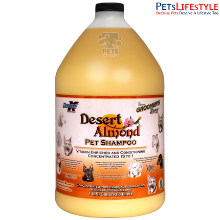 Double K Desert Almond Dog Shampoo 3.8 L – Professional Almond-Scented Pet Shampoo