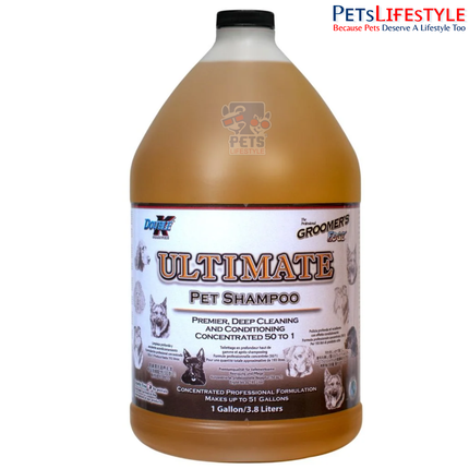 Double K Ultimate Pet Shampoo 3.8 L – Professional Deep-Cleansing Pet Shampoo | 50:1 Concentrate