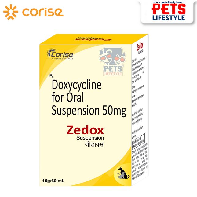 Corise Zedox Doxycycline For Oral Suspension - 50 Mg