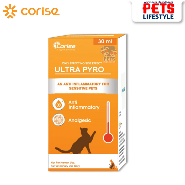 Ultra Pyro – Advanced Herbal Anti-Inflammatory & Gastroprotective Solution for Sensitive Pets (30 ml)