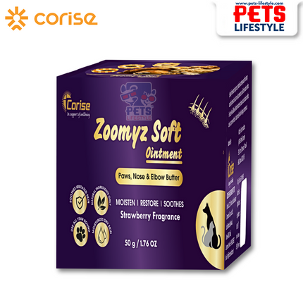 Zoomyz Soft Ointment – Natural Paw, Nose & Elbow Care for Pets (50g)