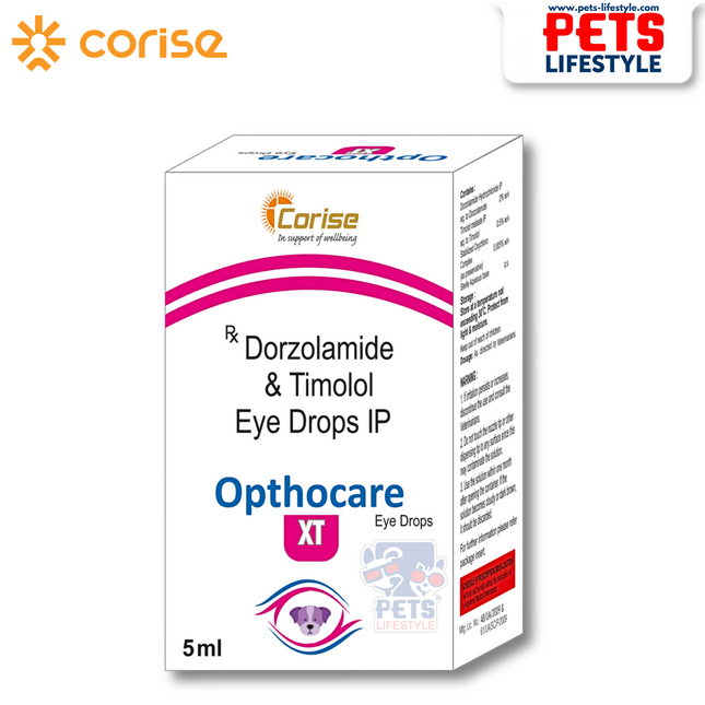 Opthocare XT – Dorzolamide 2% + Timolol 0.5% Eye Drop (5 ml) Dual-Action IOP Control for Early Glaucoma Management