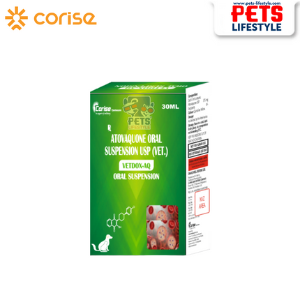 Vetdox - AQ Oral Suspension (Atovaquone 375mg/5ml)