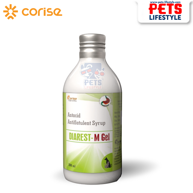 Diarest - M Gel for Pets – Antacid & Digestive Support (200 ml)