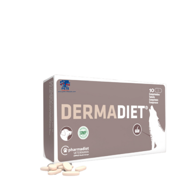 Dermadiet for Dogs, 10 Tablets