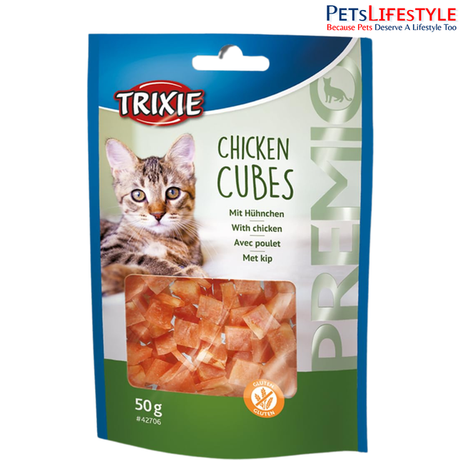 Trixie Premio Chicken Mini Sticks Cat Treats – Protein Rich Training & Reward Snacks for Cats