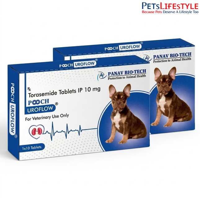Pooch Uroflow Torsemide IP 10 mg ( 1X10 Tablets )