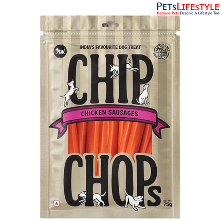 Chip Chops Devilled Chicken Sausage Dog Treat 70gm