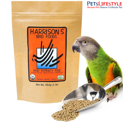 Harrison's Bird Foods High Potency Fine Maximum Nutritional Certified Organic Formula For Small To Medium BirdsHarrison's Bird Foods High Potency Fine Maximum Nutritional Certified Organic Formula For Small To Medium Birds