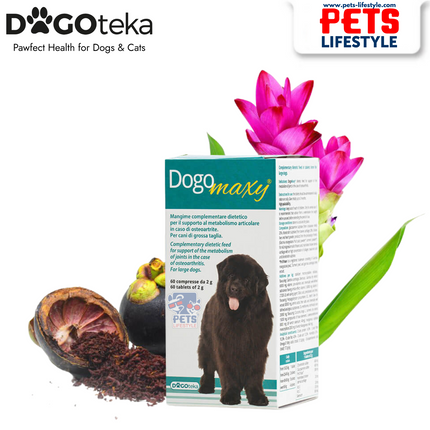 DOGOmaxy Tablets Joint Supplement Supports Cartilage,Tendons & Mobility (60 Tablets)