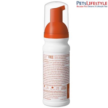 DOUXO S3 PYO chlorhexidine 3% Ophytrium mousse label detail