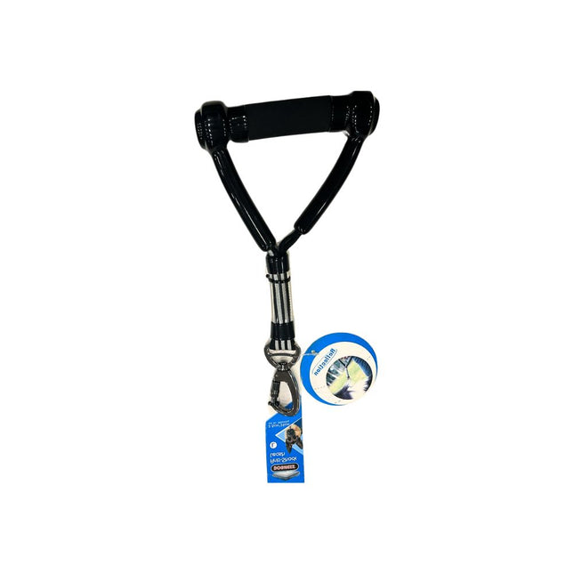 Dogness Anti-Shock Dog Leash 25cm Black