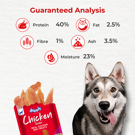 Drools Chicken Tender Dog Treats 70g