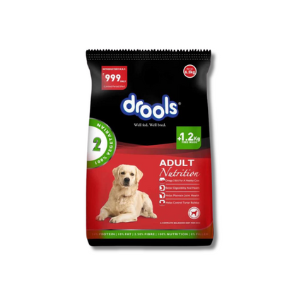 Drools 100% Veg Adult 3kg + 1.2kg Combo