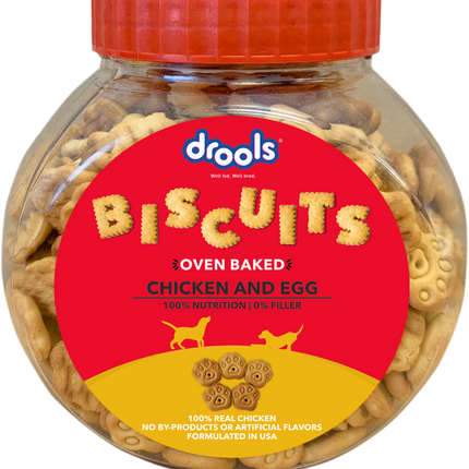 Drools Chicken and Egg Biscuit (400g)