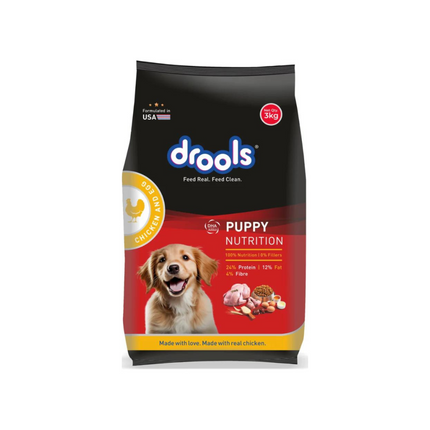Drools Daily Nutrition Chicken and Egg Puppy Dog Dry Food