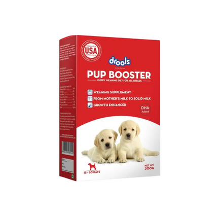 Drools Pup Booster – Puppy Weaning Diet For All Breeds 300g