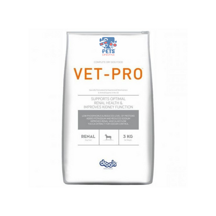 Drools Vet Pro Renal Dry Dog Food 3 Kg