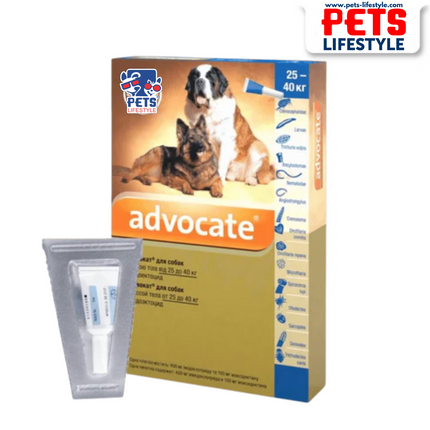 Elanco Advocate Spot On For Dogs 25 - 40 kg ( pack of 3 )