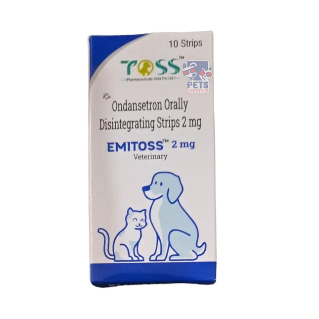 EMITOSS 2 mg – Orally Disintegrating Strips for Pets (10 Strips)