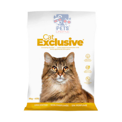 Cat Exclusive Unscented Scoopable Litter 10kg