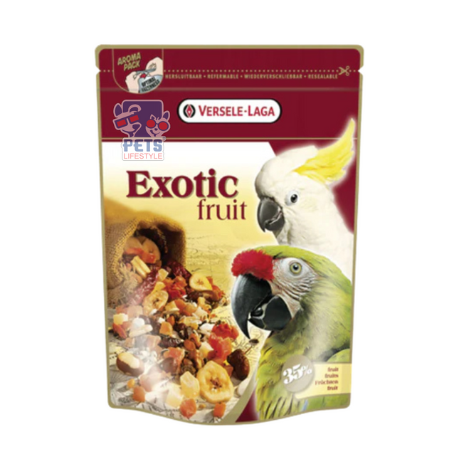 Prestige Premium Versele Laga Exotic Fruit Mix For Birds 600g