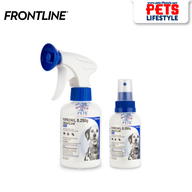 FRONTLINE Fipronil Spray (Flea & Tick Protection for Dogs, Cats, Puppies & Kittens)