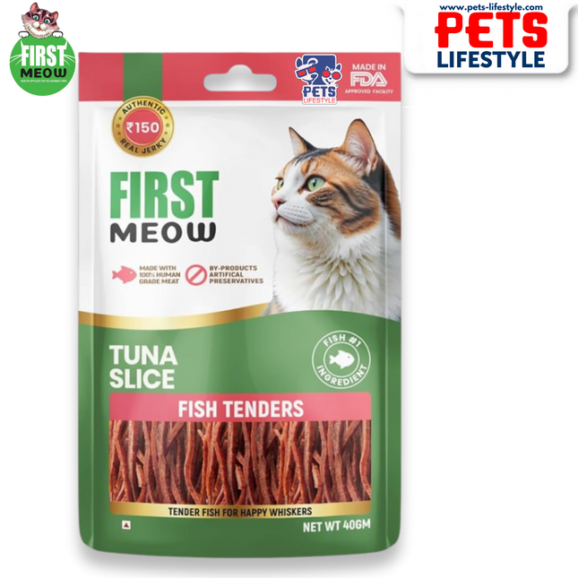 First Meow Tuna Slice Fish Tenders (40g)