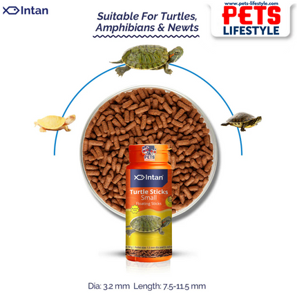 Growel Intan Sticks Food for Turtle (Small Floating Sticks)