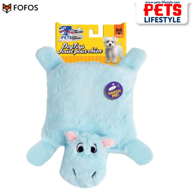 Barkbutler x FOFOS Squeaky Cattle Puppy Toy