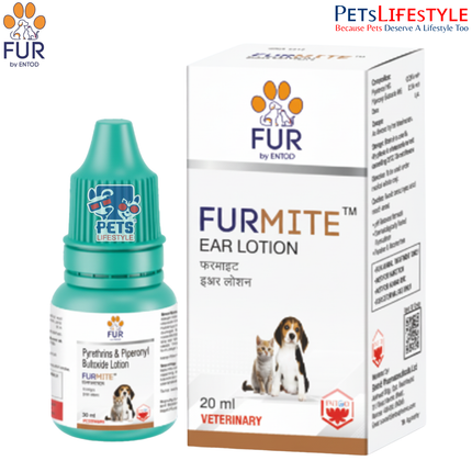 FURMITE™ Ear Lotion 20ML– Anti-Parasitic Ear Lotion for Dogs and Cats