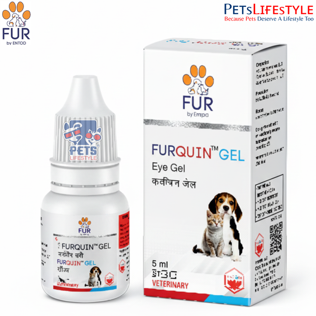 FURQUIN™ Eye Gel 5ML– Anti-Bacterial Ophthalmic Gel for Dogs and Cats