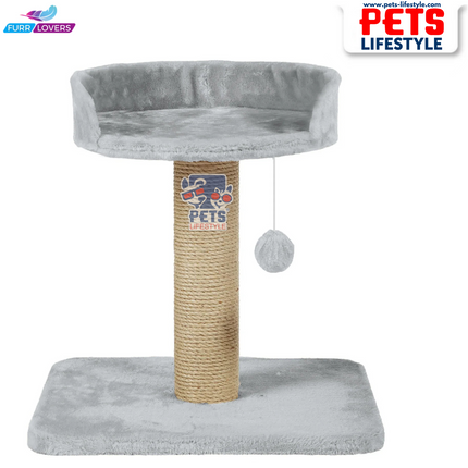Furrlovers Activity Kitten Cat Tree  Hanging Ball | Top Seat | Jute Rope Scratching Post