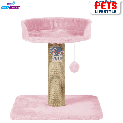 Furrlovers Activity Kitten Cat Tree  Hanging Ball | Top Seat | Jute Rope Scratching Post