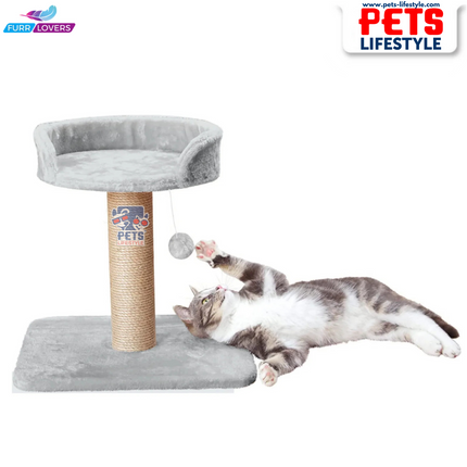 Furrlovers Activity Kitten Cat Tree  Hanging Ball | Top Seat | Jute Rope Scratching Post