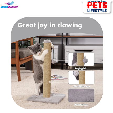 Cat Scratching Post Tree with Dangling Ball (16 x 14)