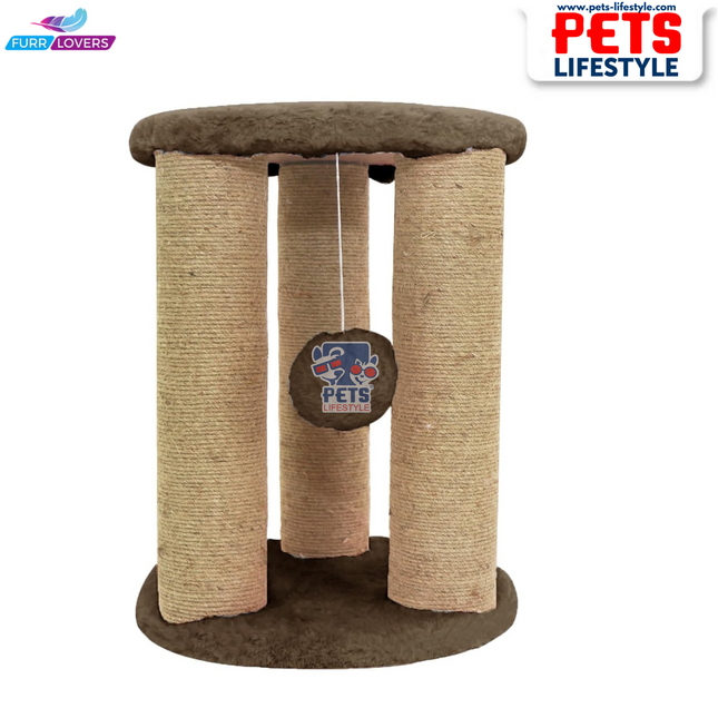 Canine Desk Cat Natural Sisal Rope Scratching Post  Activity Tree