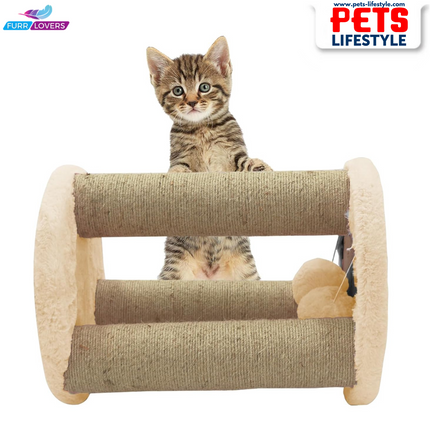 Furrlovers Cat Natural Sisal Rope Scratching Post  Activity Tree