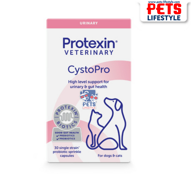 CystoPro - Urinary Capsules for Dogs & Cats 30 Capsules