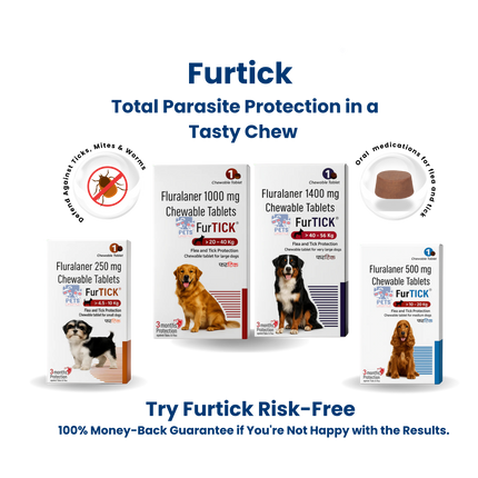 Medilogy FurTICK Fluralaner Tick & Flea Chewable Tablet