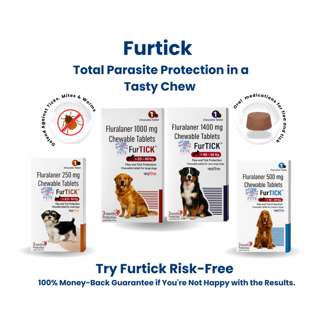 Medilogy FurTICK Fluralaner Tick & Flea Chewable Tablet